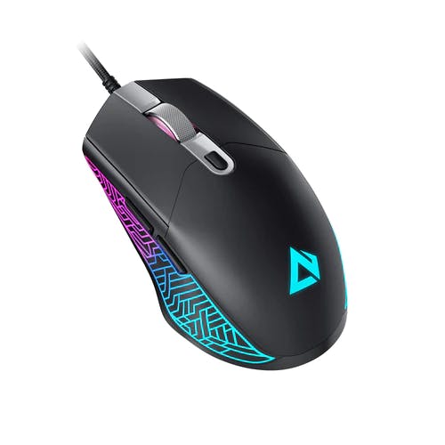 AUKEY GM-F3 RGB 7200 DPI Optical Sensor Wired Gaming Mouse