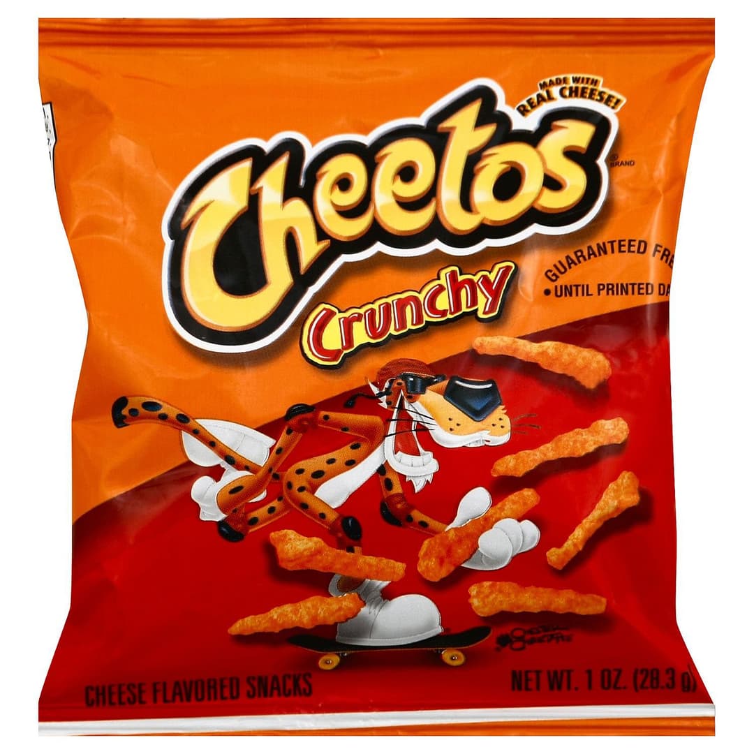 Cheetos Crunchy Cheese Flavored Snacks 1 oz Single Serve Bag I Original Flavor