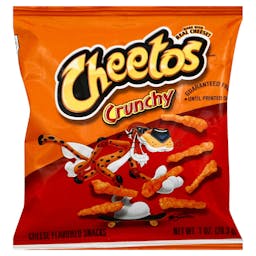 Cheetos 1 oz Bag Crunchy Cheese Flavored Snacks