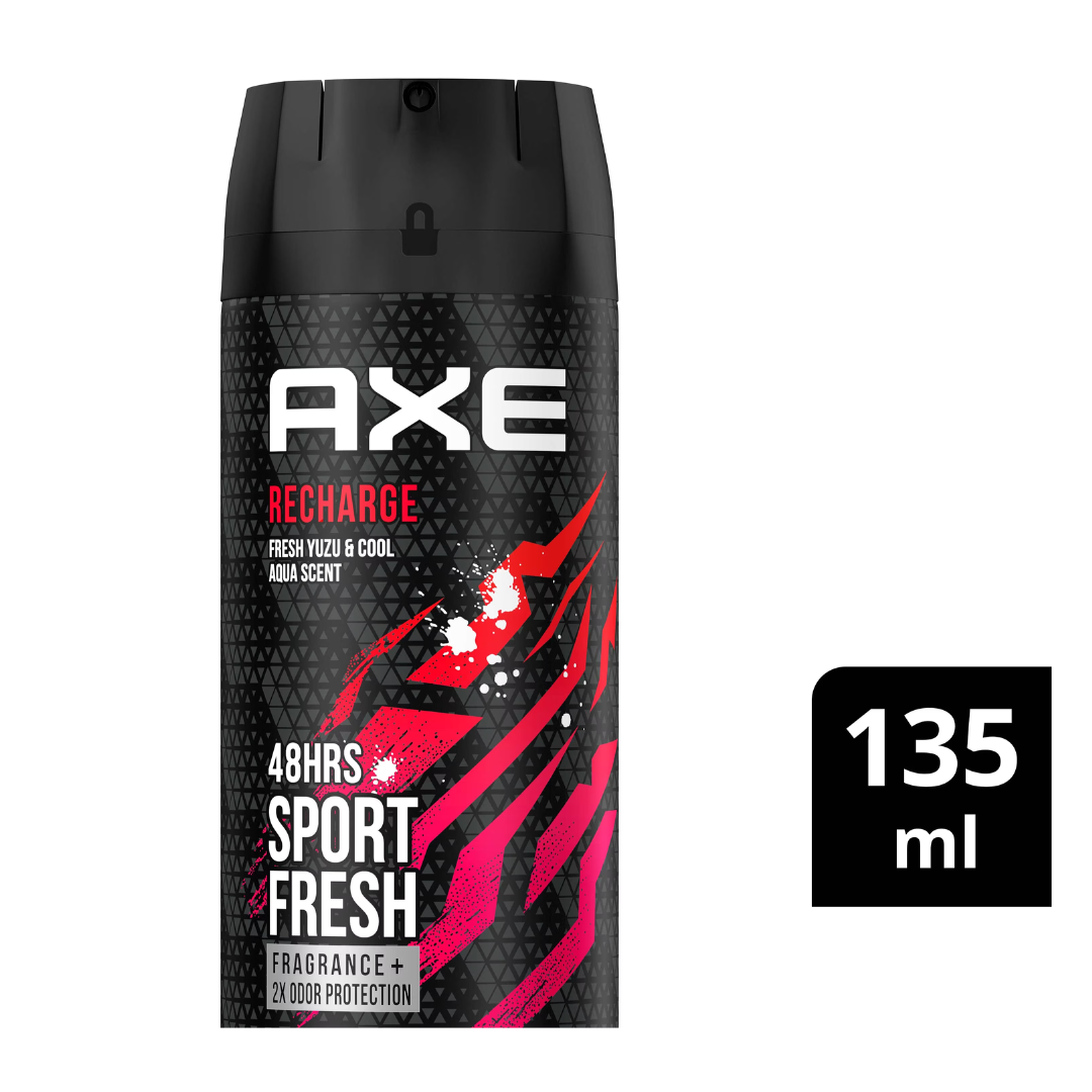 Axe Recharge Red Deodorant Bodyspray 135ml