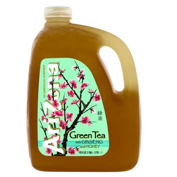Arizona Green Tea with Ginseng & Honey 128 FL. OZ. (1 GAL.) / 3.8 L