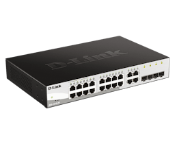 D-Link DGS-1210-20 20-Port Gigabit Metro Ethernet Switch (Black)