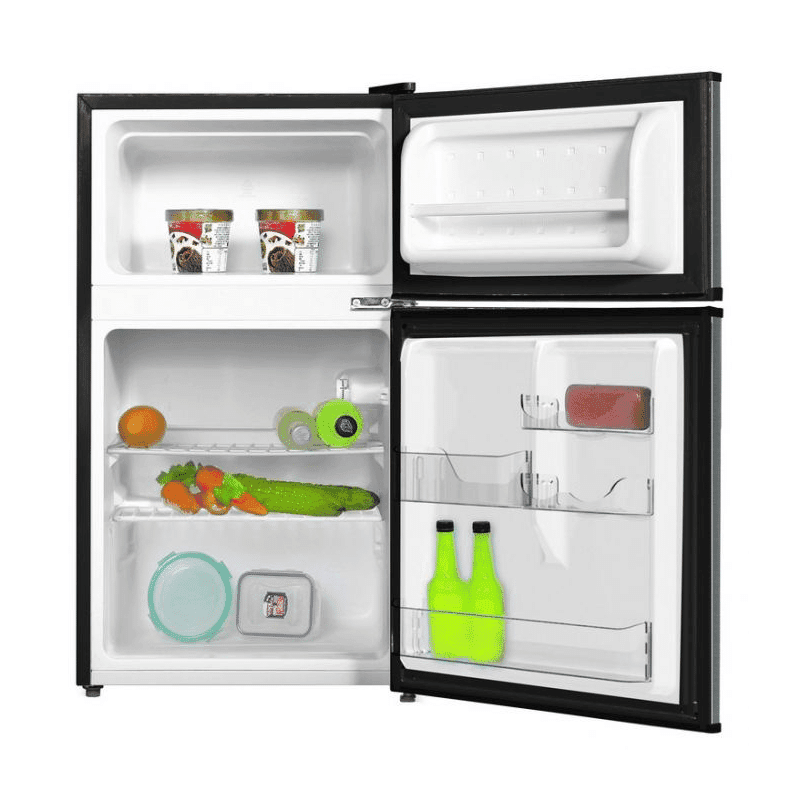 Fujidenzo RDD-35 T 3.5 cu.ft. Two Door Compact Refrigerator – Manual Defrost