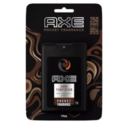 AXE Pocket Fragrance Dark Temptation 250 Sprays 17ml