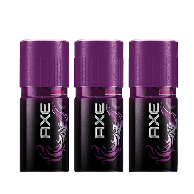 Axe Provoke Long Lasting Deodorant Bodyspray for Men 150 ml 3-Pack