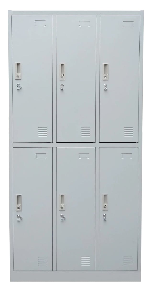Cubix Steel Locker Cabinet with Padlock Hasp and Name Plate