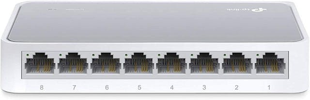 TP-LINK TL-SF1008D 8-Port 10/100mbps Desktop Switch