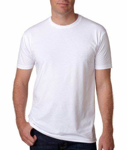 Custom White Round Neck CVC T-Shirt