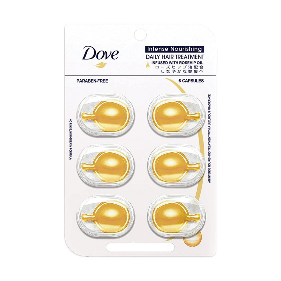 Dove Intense Nourishing Daily Hair Treatment Shiny Gold Hair Oil 1ml
