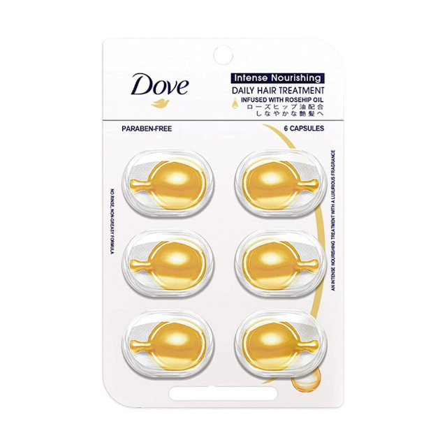 Dove Intense Nourishing Daily Hair Treatment Shiny Gold Hair Oil 1ml