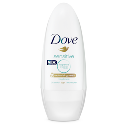 Dove Deodorant Roll-On Sensitive 40ml Pack of 6