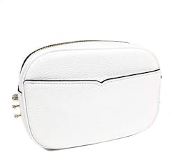 Kate Spade Kourtney Camera Leather Crossbody Bag Purse Handbag White
