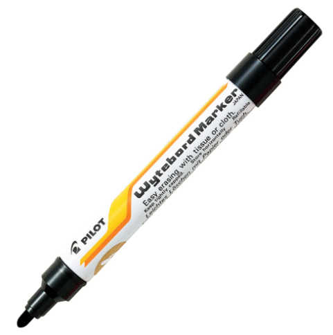 Pilot Black Whiteboard Marker for School & Office Use (12 pieces/box)