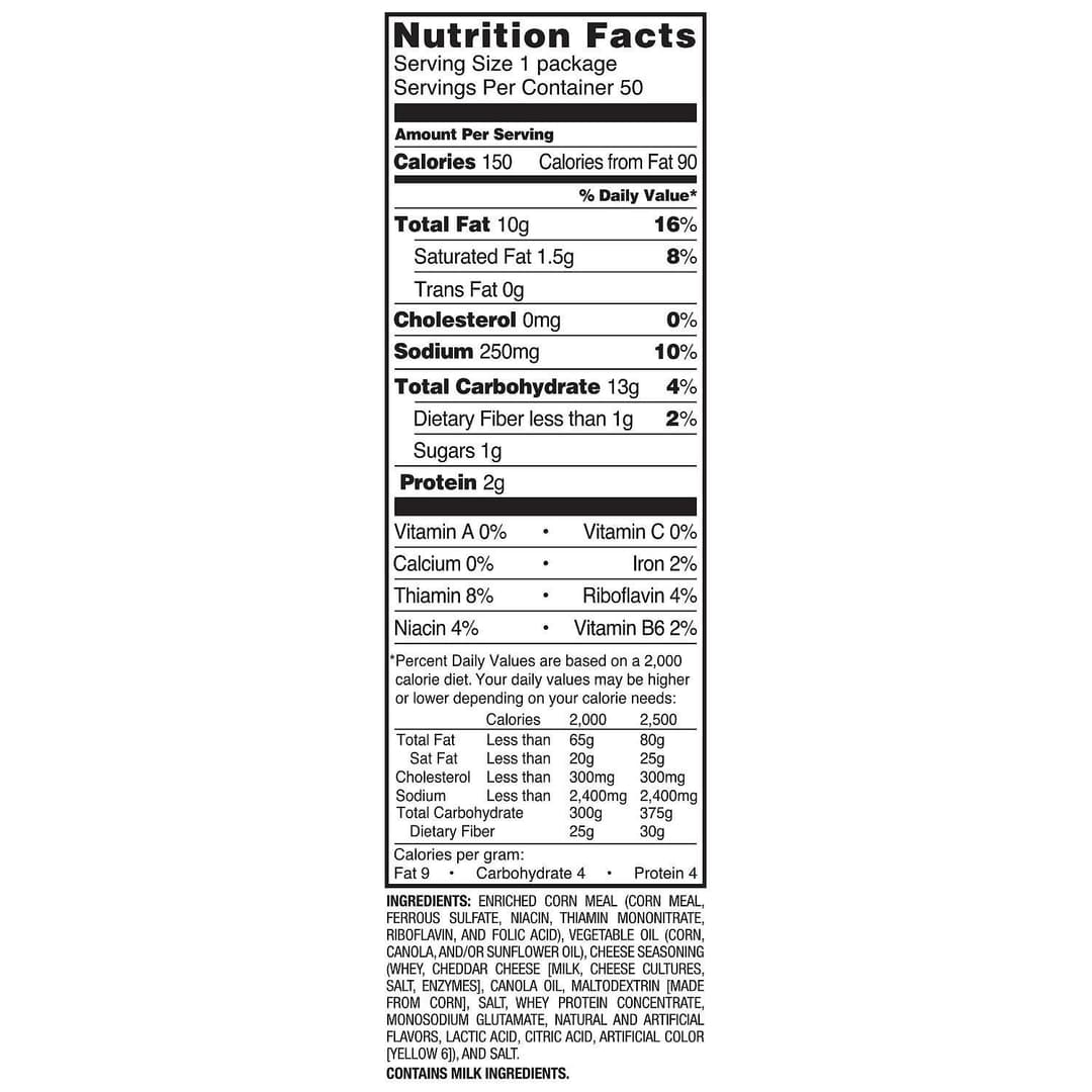 Cheetos Crunchy Cheese Flavored Snacks 1 oz Single Serve Bag I Original Flavor