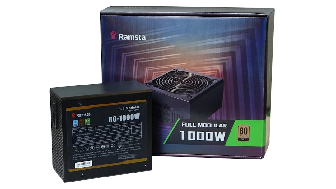 Ramsta RG-1000 Full Modular Power Supply 1000W