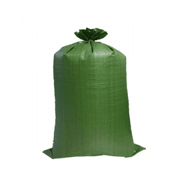 Sack 40" x 40" Polypropylene Sacks 100% Recycled (Green)