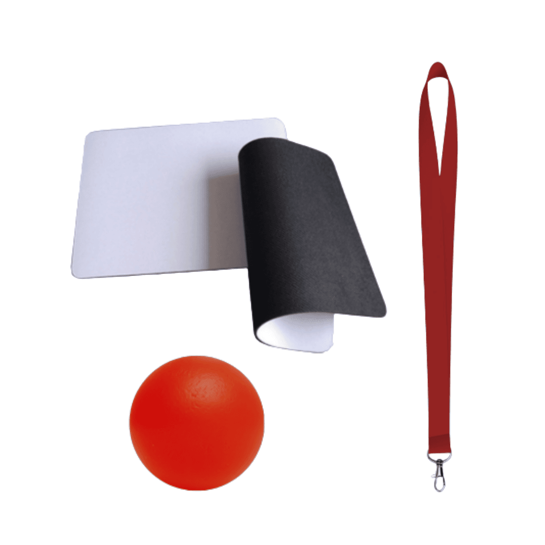 Foxtrot Corporate Gift Set | Stress Ball, Sublimation Mouse Pad, ID Lace & Branded Box