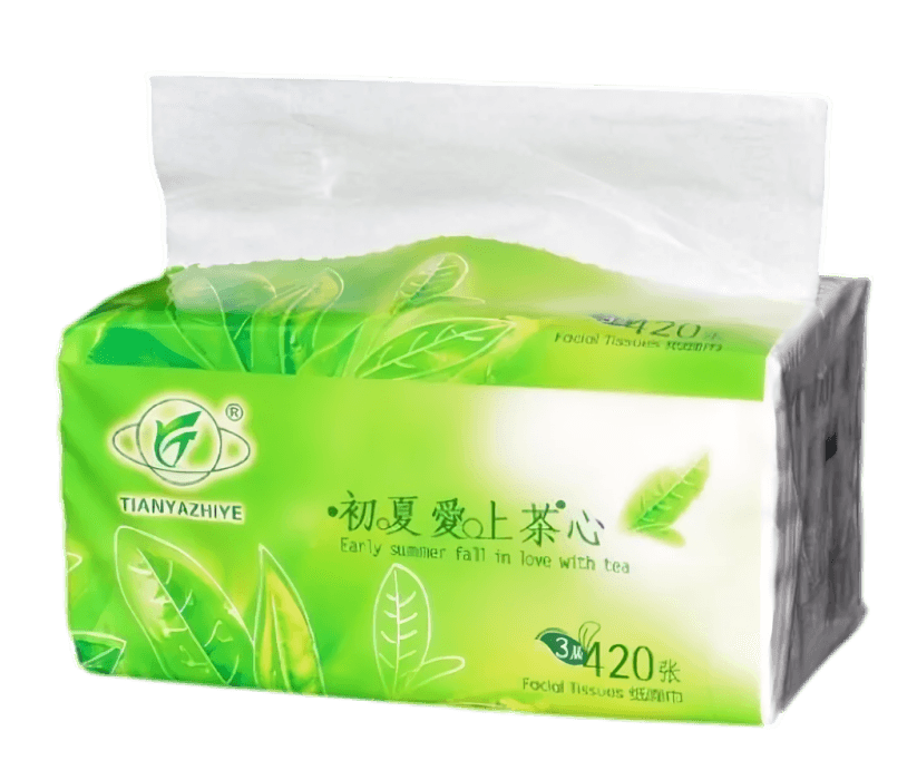 Facial/Soft Tissue 3-Ply per Pull 420 Sheets (Pack of 8) | Soft & Gentle on Skin