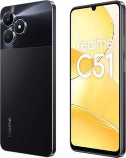 REALME C51 (4GB + 128GB) 6.74" HD 90Hz Display Smartphone-CARBON BLACK
