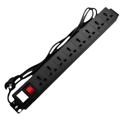 Fiber Plastic PDU | 6 or 8-Slot Power Distributing Unit