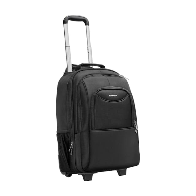 Promate Mogul-TR SecureStorage™ Trolley bag for 16” Laptop with Multiple Large Compartments and Padded Laptop & Tablet Pocket