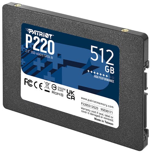 Patriot P220S512G25 PC Memory Card 512GB
