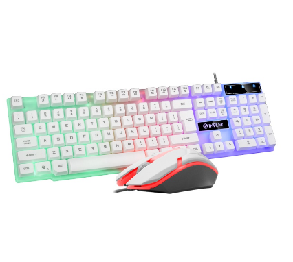 Inplay STX200 2in1 Rainbow Mechanical Gaming Keyboard & Mouse Bundle