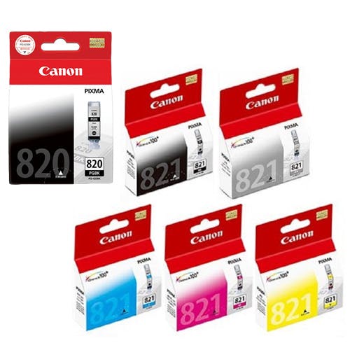 Canon Individual Cartridges PGI-820 / CLI-821 Series