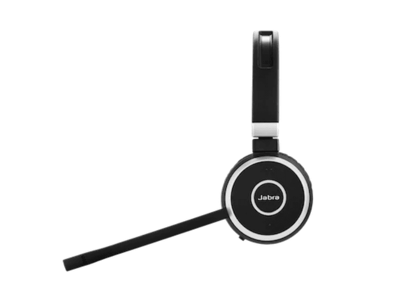 Jabra Evolve 65 MS Wireless Headset I Professional Stereo with Link 370 USB Adapter