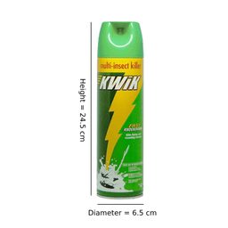 Kwik Multi Insect Killer Odorless Spray 500ML | Fast-Acting Formula for Cockroaches, Mosquitoes & Ants