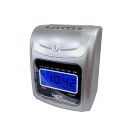 Iwata T2OS-2 Bundy Clock I 6-Column Time Recorder with Auto IN/OUT, Analog Display & Alarm Bell