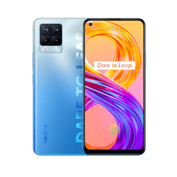 Realme 8 Pro (RMX3081) | 8GB+128GB, 108MP Quad Camera, 50W Charge, Snapdragon 720G | Blue