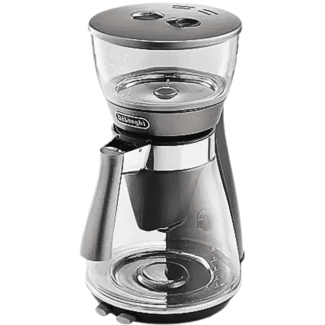 De’Longhi ICM-17210 Clessidra Coffee Maker 10-Cup | Drip & Pour-Over, ECBC Certified, Glass Carafe
