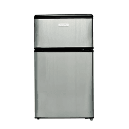 American Home ABR-88S2D 3.5 cu.ft. Two Door Refrigerator | Direct Cool, Adjustable Shelf, Reversible Door