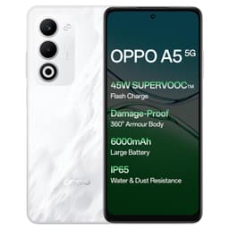 OPPO A5 CPH2727 | 4GB/8GB RAM + 256GB | 6.56" HD+ 90Hz Display | Aurora Green & Mist White