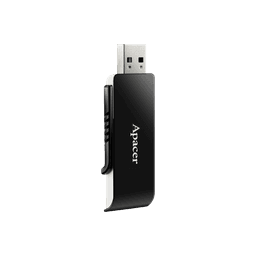 Apacer AH350 USB 3.2 Gen 1 Flash Drive 128GB Black Rp AP128GAH350B-1