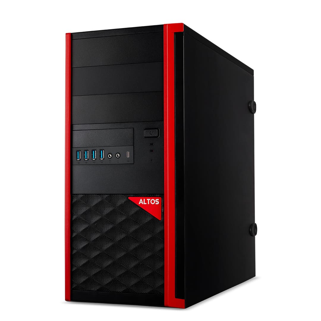 Acer Altos Core i9-13900 Workstation I Dual RTX 4090, 32GB DDR5, 1TB NVMe+1TB HDD, Win11 Pro, 1200W
