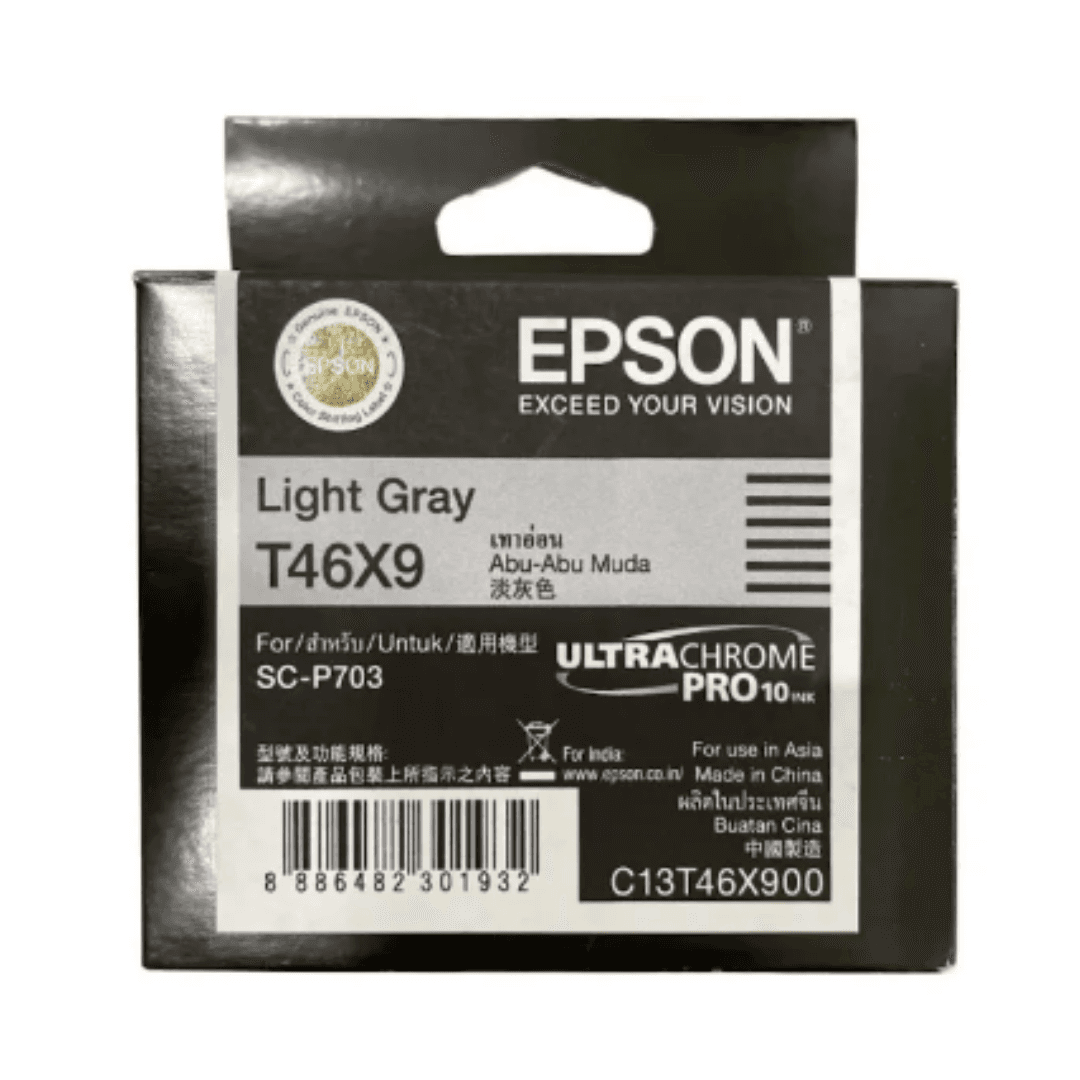 Epson T46X A3+ Professional Photo Printer Ink Cartridge for SureColor SC-P703 Printer Series (25ml)