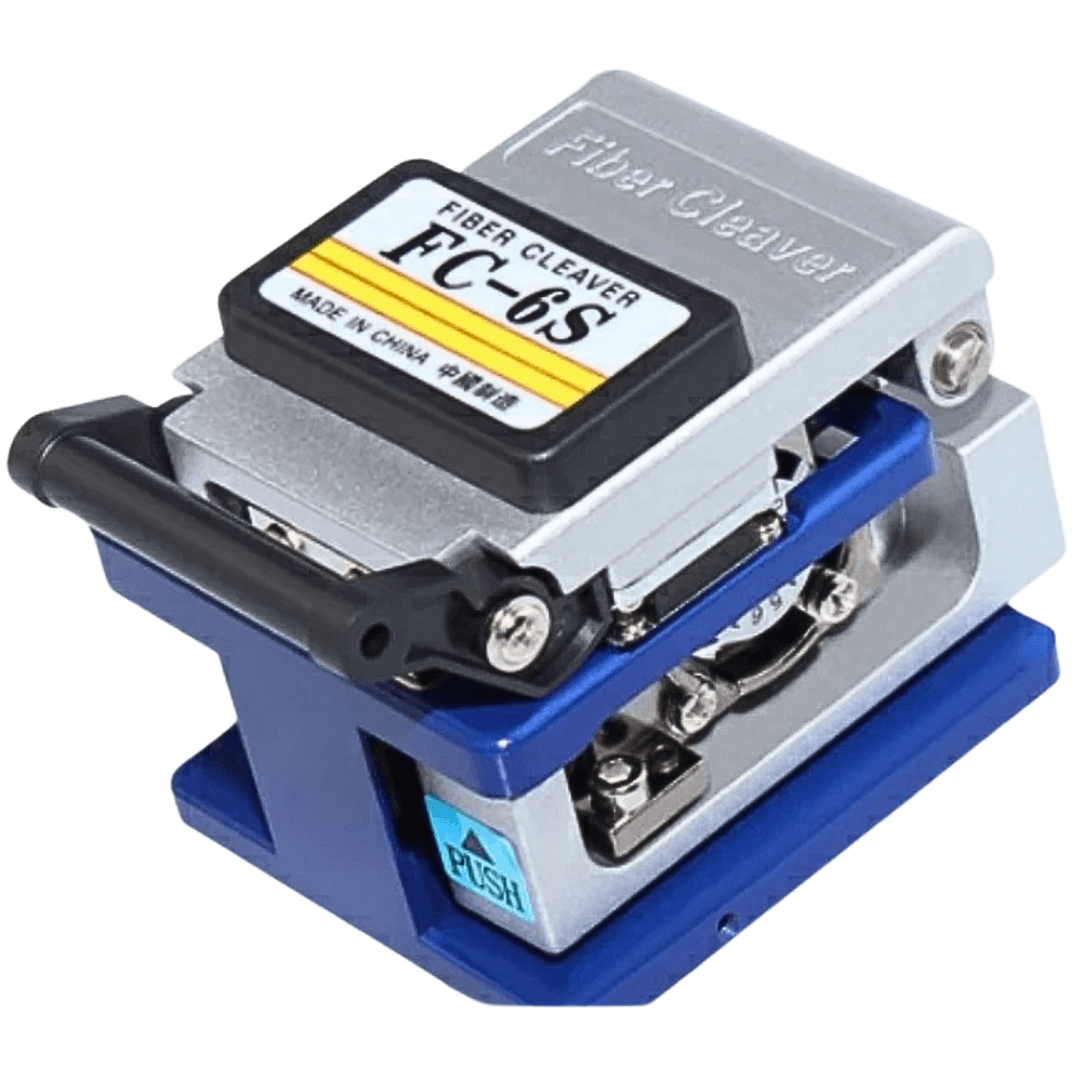 Fiber Optic FC-6S Cleaver Tool | Cold Contact Cutter Knife, Precision FTTH Cable Cutting
