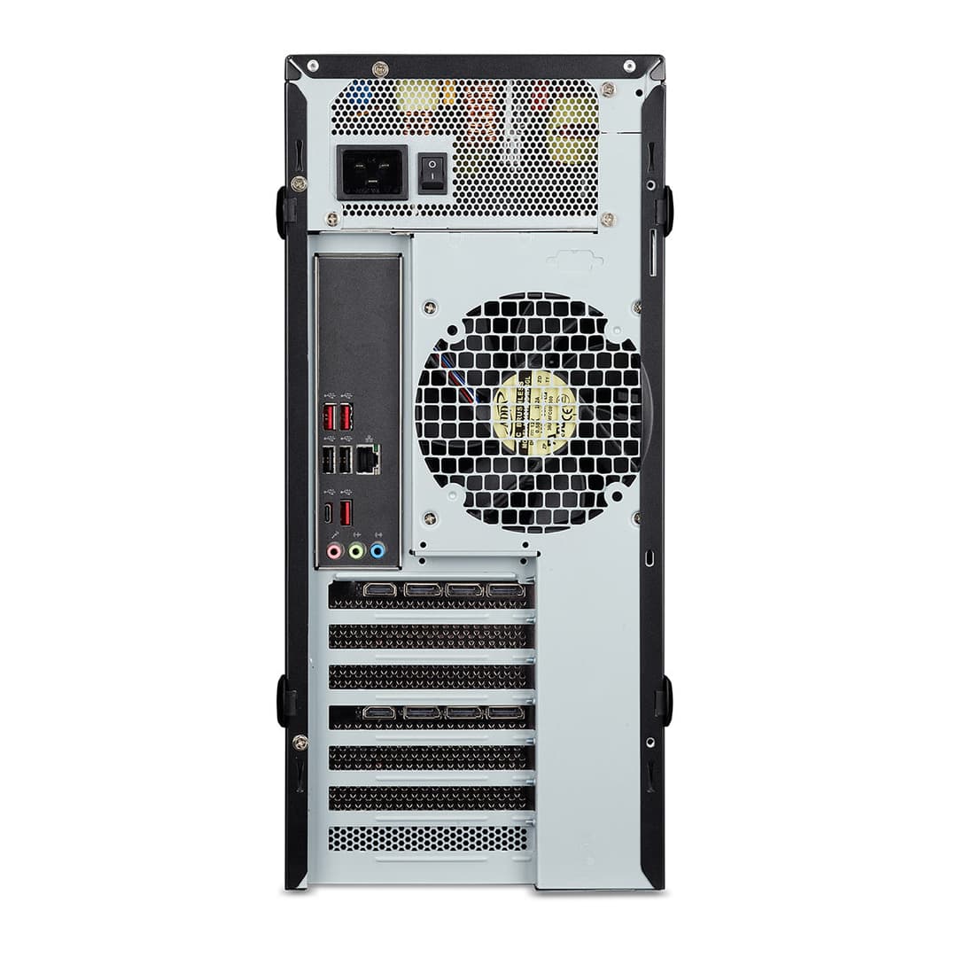 Acer Altos Core i9-13900 Workstation I Dual RTX 4090, 32GB DDR5, 1TB NVMe+1TB HDD, Win11 Pro, 1200W