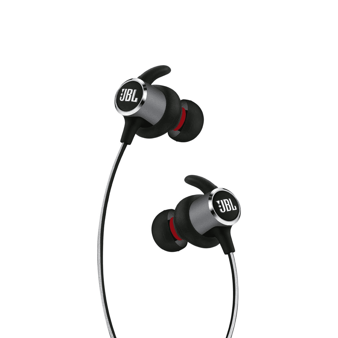 JBL Reflect Mini 2 Black Lightweight Wireless Sport Headphone I Compact Active Audio