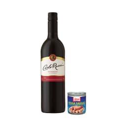 Christmas Wine and Wurst Basket - 2 pcs bundle