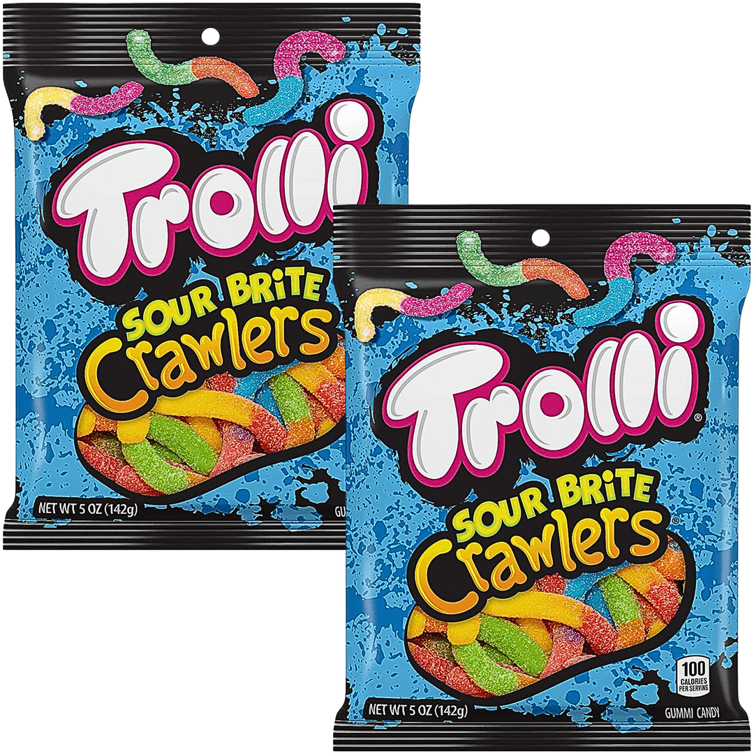 Trolli TSBGC Sour Brite Gummy Candy | Sweet and Sour Snacks