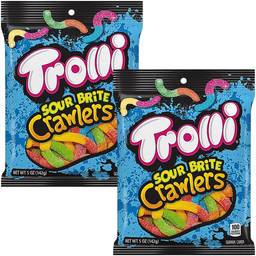 Trolli TSBGC Sour Brite Gummy Candy | Sweet and Sour Snacks