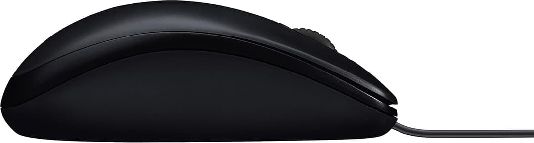 Logitech M90 Wired USB Mouse | 1000 DPI, Black