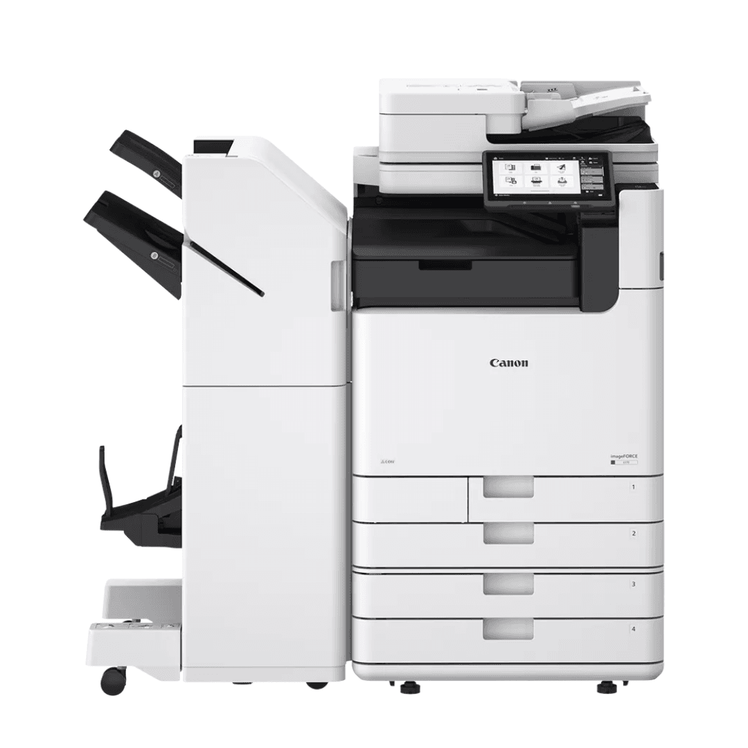 Canon imageFORCE 6160 | Monochrome Multifunction Printer – Standard 3,550-Sheet Configuration