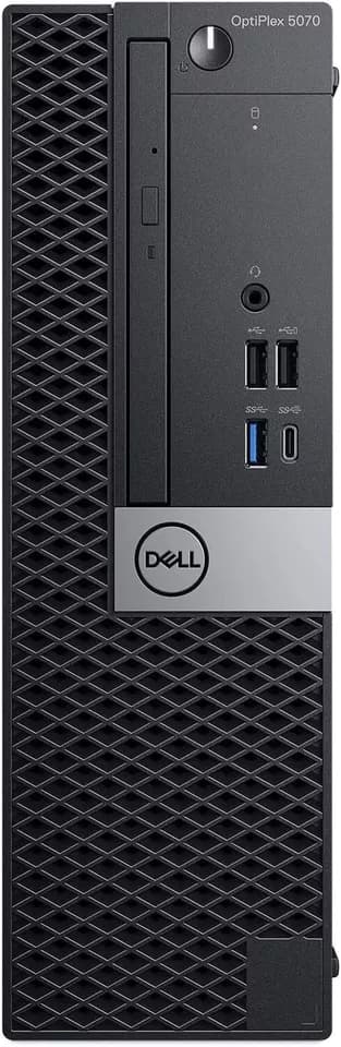 Dell OptiPlex 5070 SFF | Intel Core i5 9th Gen | 8GB DDR4 | 128GB SSD | Includes Power Cord