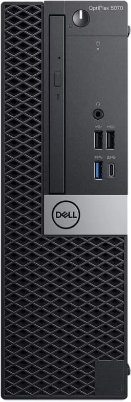 Dell OptiPlex 5070 SFF | Intel Core i5 9th Gen | 8GB DDR4 | 128GB SSD | Includes Power Cord