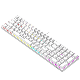 Inplay BK850 85-Key Membrane Gaming Keyboard with Compact Design and Rainbow Backlight