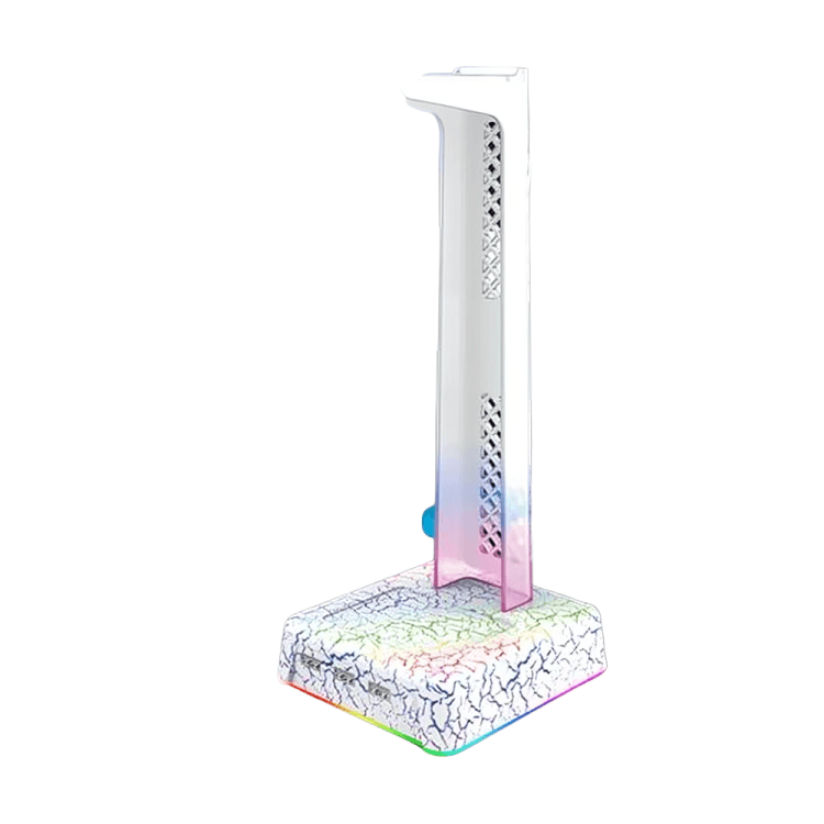 Inplay HS RGB Headset Stand with LED Light, 3-Port USB Hub and 1.4M Cable